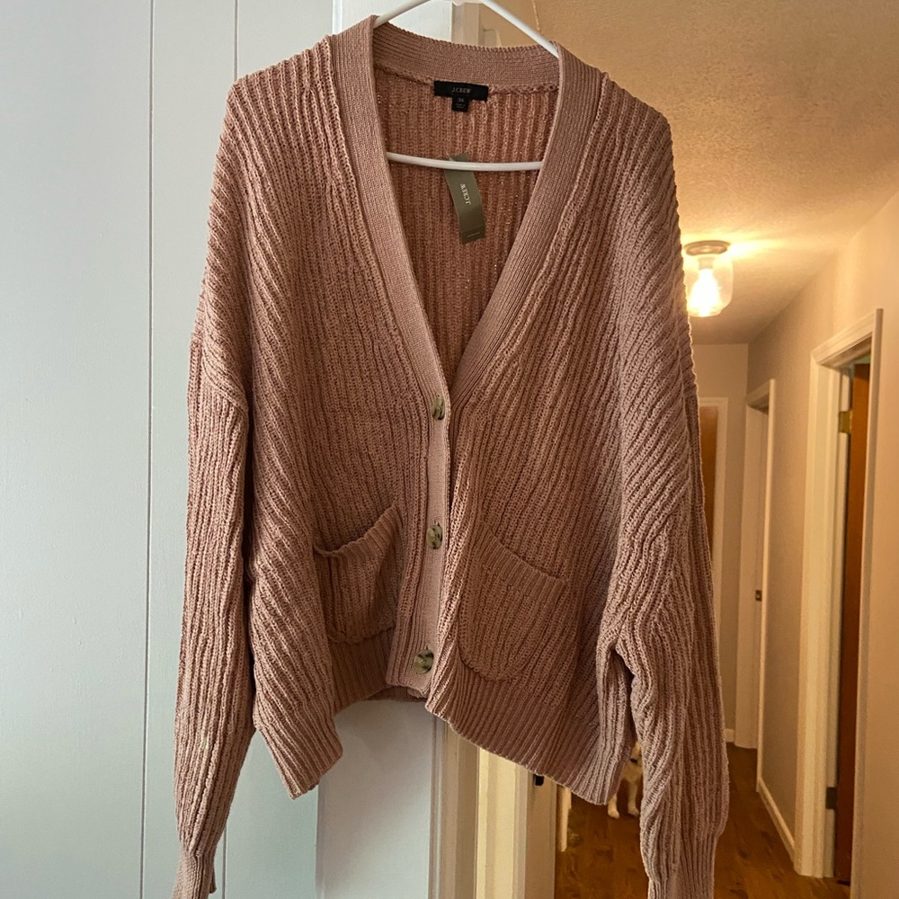 NWT Slouchy J.Crew Cardigan
